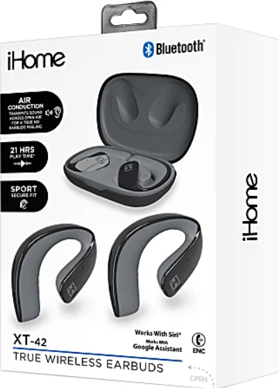 iHome XT-42 TRUE WIRELESS EARBUDS