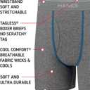 Hanes Boys' Underwear, Boxer Briefs for Boys and Toddlers, Soft Cotton, 7 and 10 Packs