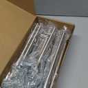 homdiy 20 Pack Brushed Nickel Cabinet Hardware Cabinet Pulls - HD201SN Cupboard Handles Modern Cabinet Door Handles 7-1/2inch Hole Center Modern T-Bar Pulls