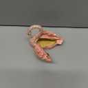 Pink Swan Trinket Boxes Hinged Hand-Painted Jewelry Box Swan Figurine Unique Mother's Day Gift for Women