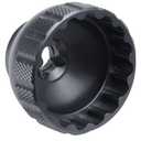 16-Notch Bottom Bracket Tool - Black | Precision Fit for 41mm OD Threaded BB | Compatible with Shimano BBR60, MT-800 & BBT-59.2 | CNC Aluminum