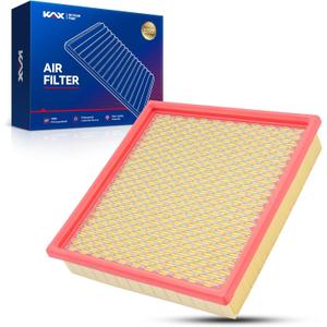 KAX Engine Air Filter, CA9762 Replacement for Dodge Durango 2004-2009, Chrysler Aspen 2007-2009, Toyota Highlander 2011-2016, Lexus RX450h 2010-2015, LX600 2022-2024, GX550 2024