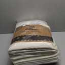 BRILLMAX 10 Pack Ivory Tablecloths for 8 Foot Rectangle Tables 60 x 126 Inch - 8ft Rectangular Bulk Linen Polyester Fabric Washable Cloth Cover for Wedding Reception Banquet Birthday Party