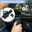 No.989-019/9L8Z3511A Ignition Lock Cylinder for Ford Escape 2008-2012 for Ford Focus 2009-2011 Ignition Switch Cylinder Barrel Lock with 2 Key