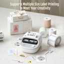 3 x HPRT Thermal Labels, 1.97" x 1.18"(50x30 mm) Waterproof Sticker Paper, Thermal Tape for HPRT T20/T260LR Label Maker, Compatible with Rollo, Phomemo, iDPRT & MUNBYN, 200 Labels/Roll