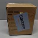 Single Serve Coffee Maker for K-Cup and Ground Coffee, Fast Brew, 6-12 oz Brew Sizes One Cup Coffee Machine Fits 5.5" Mugs, One-Button Small Coffee Maker with Descaling Reminder,Black (9.45 Inches)