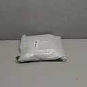 RYB HOME 100% Blackout Linen Door Window Curtains for French Door, Tricia Room Darkening Adhesive Privacy Assured Thermal Insulated Blinds for Kitchen Glass Window, W 26 x L 69, 1 Panel, Greyish White