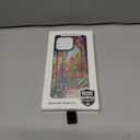 for iPhone 16 Pro Max Case,Stained Glass Rose Garden Pattern,Military-Grade Drop Protection,Elegant Floral Soft Slim TPU Protective Cover with Camera Protection for Girls