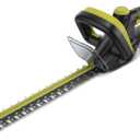 Hedge Trimmer for Dewalt 20V Battery, Cordless Hedge Trimmer with 22'' Dual-Action Blade, 1600RPM, 3/5'' Cutting Width, Rotatable Handle & Dual-Switch Design (Battery Not Included) (Green)