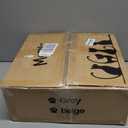 Goozii Small Cat Tree Tower with Scratching Post, Modern Kitten Tower for Indoor Cats, Short Carpet Sisal Cat Scratcher Stand with Large Bed Perch, Scratch Ramp, Toy Ball for Kitty Play (Grey)