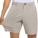 Men's 7 Inch Inseam Stretch Golf Shorts Quick Dry Lightweight Dress Casual Athletic Shorts with 5 Pockets (36)