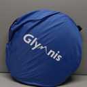 Glymnis Pop Up Beach Tent Instant Portable Sun Shade Shelter (S) 1-2 Persons UPF 50+ with Extendable Floor Zipper Door Automatic Easy Up Tent, Blue 