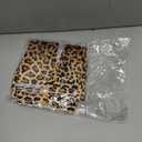 12 PCS Leopard Print Table Runner 14 x 108 Plastic Cheetah Print Table Runner for Jungle Safari Party Birthday Bachelorette Wedding Disposable Tables Runner