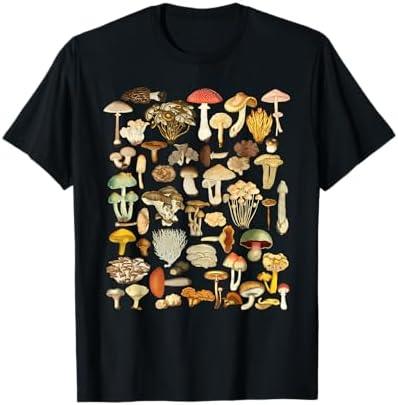Mushroom Mycology Fungi Foraging Mushroom Whisperer T-Shirt Black XL