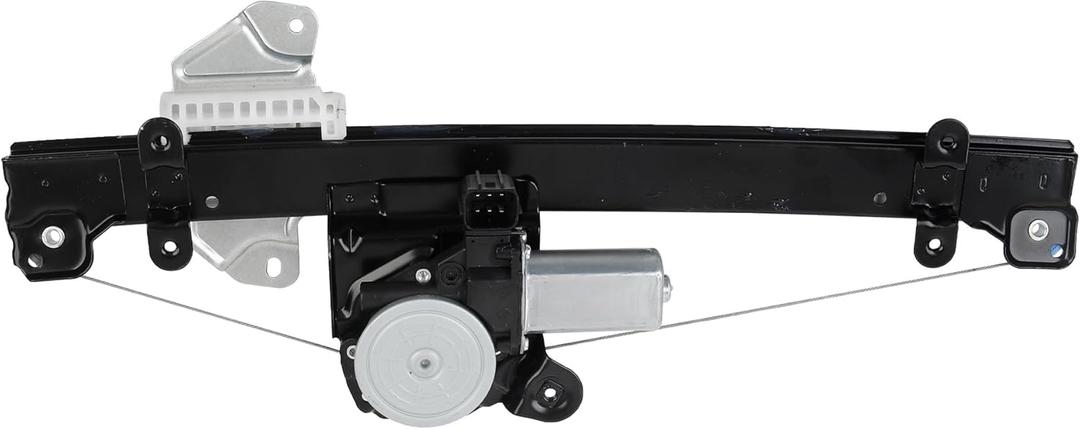 Dasbecan Power Window Regulator w/Motor (6 Pin) Left Driver Side Front Compatible with Nissan Altima 2013-2018 Sedan Auto Up and Down Function Replace# 748-064