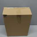 Irieiply Christmas Wooden Musical Advent Calendar with LED Decoration Cabin Reindeer and Christmas Tree, Empty Calendar with 24 Storage Drawers Countdown to Christmas Table Decor, Round Village