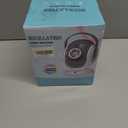 Joyfuture Automatic Bubble Machine, Black Bubbles Blower for Kids, Toddlers - 360 Rotation, 75 Adjustment, with LED Light - Gifts for Boys, Girls, Outdoor, Birthday, Party