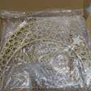 Geelin 23 Pcs Ramadan Decorations for Home 2026 Eid Ramadan Kareem Mubarak Wall Decor Islamic Wooden Gold Moon Star Lantern Wall Art Sign for Living Room Bedroom Muslim Arabic Party Supplies(Kareem)