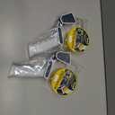 Excell Safeguard Packing Tape Dispenser with 1 Roll Transparent Tape, 2 Inch Wide Tape with Pushflap Technology for Effortless Packaging, Box & Carton Sealing