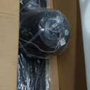 65 Inch Ceiling Fan with Lights - Black Ceiling Fan with Remote & APP Control, 3CCT, Dimmable, Quiet Reversible DC Motor, Indoor Outdoor Ceiling Fans for Patio Living Room Garage Shop