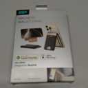 ESR Geo for MagSafe Wallet with Full Find My Functionality, 5-Card Holder, RFID Blocking, Adjustable Stand, Magnetic Wallet for iPhone 17/16/15/14/13/12 Series, Not for 13/12 mini, Black Carbon Fiber