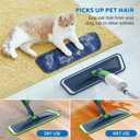 Spray Wet Mops for Hardwood Floor Cleaning: MEXERRIS Floor Mop with 5 Washable Pads for Swiffer Powermop & 2 Refillable Bottles - Home Commercial Dust Dry Mops for Wood Laminate Vinyl Tiles Ceramic