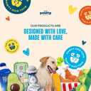 PAWTY Fried Chicken Interactive Dog Toy - Snuffle Nosework Puzzle with Squeaker - Pet Stress Relief Game - Hide Treat Food Puzzle - Medium Dog - Durable Cute Dog Gifts