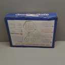 Tiny Land Fort Building Kit Creative Fort Indoor Outdoor for 5-12 Years Old Boys and Girls STEM Building Toys with Storage Bag DIY Castles Tunnels with 86 Rods and 44 Balls (130PCS, Orange-green)