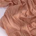 Socomi 2pcs Dusty Rose Summer Cheesecloth Table Runner Boho Rustic Gauze 120 inch 10FT Cheese Cloth Sheer Runner for Wedding Party Baby Shower Birthday Home Decor Holiday Decorations