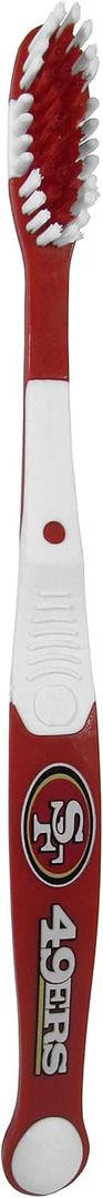NFL Siskiyou Sports Fan Shop San Francisco 49ers MVP Toothbrush One Size Team Color