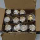 10 Pcs Brass Gold Candlestick Holder, Taper Candle Holders, Candle Stick Holders 10 Pcs, Modern Aluminum Taper Holder for Table Mantel Wedding Housewarming Gift