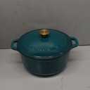 Mueller DuraCast 6 Quart Enameled Cast Iron Dutch Oven Pot with Lid, Heavy-Duty, Oven Safe up to 500 F & Across All Cooktops, Wedding Registry Ideas & Gifts, Emerald