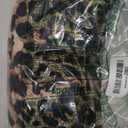 Floerns Women's Long Sleeve Mock Neck Slim Snakeskin T-Shirt Tops (Medium, Leopard)