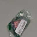 DASFOND Armor Cover AirPods 2nd & 1st Generation Case, Military Grade Full Body Shockproof Protection Hard Case, Support Wireless Charging with Keychain, Magnetic Lid, Front LED Visible, Red