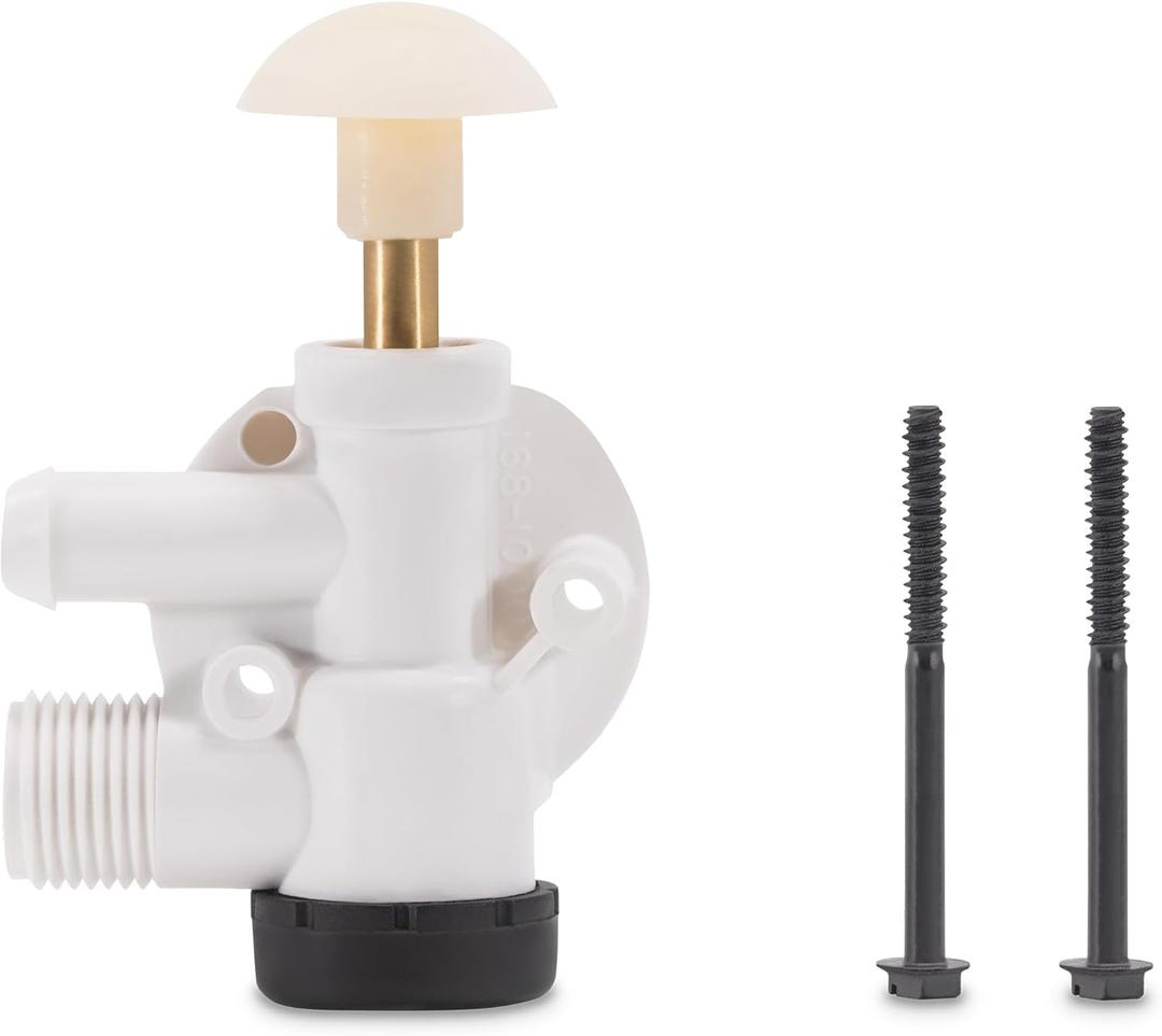 Genuine Dometic OEM Toilet Water Valve Assembly 385314349 | Screws Included | Easy Installation