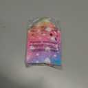 Colored Heart Pattern Tissue Box Cover Happy Mother's Day PU Square Tissue Box Magic Sticker Tissue Holder for Home Coffee Table Decor Room Office Decor 5.1 x 5.1 X 5.5 Inch