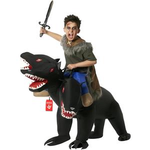 Morph 3 Head Dog Costume, Inflatable Dog Costume Kids, Blow Up Dogs Costumes, Boys Halloween Costumes