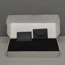 Geyee 500 Pcs Window Gift Card Envelopes 3. 9 x 2. 4'' Sleeves Credit Card Size Blank Business Invitation Envelopes for Wedding Graduation Party Gifts (Black)