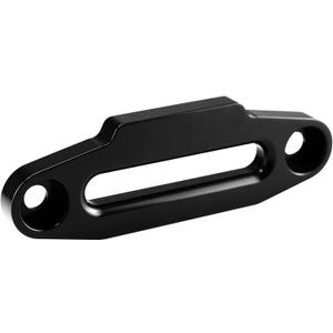 Ucreative Aluminum Hawse Fairlead for UTV 4000-5500 LBs Winch 6" (152.4mm) Mount Glossy (Black) (Blck)