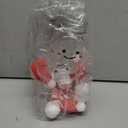 Kisangel Christmas Gingerbread Man Drink Bottles Gingerbread Container 3 Pack 350Ml Clear Reusable Juice Cups with Leakproof Caps and Festive Mini Hats and Scarves for Holiday Parties