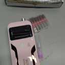 MOCOWIND Portable Nail Drill Professional 35000 RPM, Rechargeable Electric Nail File Machine Cordless E-File for Acrylic Gel Polishing Removing with Bits Kit for Manicure Salon Home, Pink