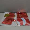 Climin 50 Pieces Large Christmas Birthday Party Supplies (Red)