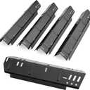 Grill Heat Plate Replacement Parts for Dyna-Glo DGH474CRP, DGH485CRP, DGH483CRP, Porcelain Steel Heat Shield for Dyna-Glo 5 Burner Grill, Dyna-Glo 4 Burner DGH450CRP, Heat Plate for Revoace GBC1793W