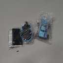 Mini Rc Truck, 1:64 Scale Monster Truck Remote Control Car with Lights, 2.4Ghz Remote Control, Speed/Steering Adjustable (Blue-B)