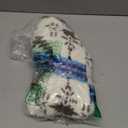 MDXONE Kids Balaclava Over Helmet  Warm Fleece Ski & Snowboard Face Mask, Adjustable Neck Warmer for Boys & Girls (One Size-Medium, Blue Shapes)