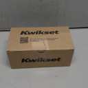 Kwikset Maven Interior Privacy Door Knob with Lock, Square Door Handle for Bathroom and Bedroom, Polished Chrome Keyless Turn Lock Doorknob, with Microban Protection