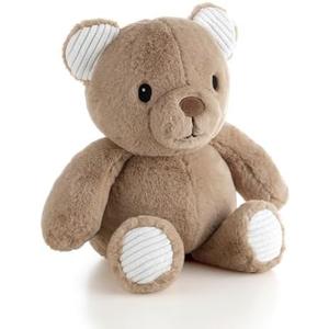 The Peanutshell Teddy Bear Stuffed Animal - 10 inch - Baby Safe - Machine Washable - Soft Bear Baby Toys, Newborn Infant Toddler, Plushies for Boys Girls, Stuffies, Woodland Nursery Decor