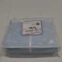 4 Piece Bed Sheet Set (Full,Baby Blue) 1 Flat Sheet,1 Fitted Sheet and 2 Pillow Cases,Brushed Microfiber Luxury Bedding with Deep Pockets (Full, Baby Blue)