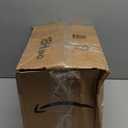 11x4.00-5 Lawn Mower Tires Flat Free, Zero Turn Mower Front Tires, 11x4-5 Solid Mower Wheel for Residential and Commercial, 3/4" or 5/8" Bushings, 3.4"-4"-4.5-5" Centered Hub, 2 Pack (White)