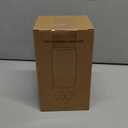 Fenmzee Bedside Table Lamp for Bedroom - 3 Way Dimmable Touch Lamp USB C Charging Ports and AC Outlet, Small Lamp Wood Base Round Flaxen Fabric Shade for Living Room, Desk, LED Bulb Included